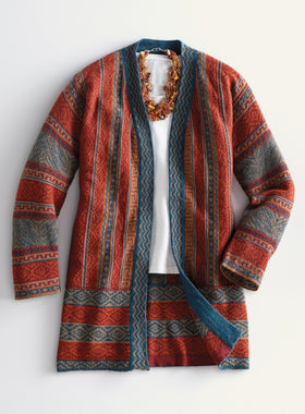 Huancayo Long Cardigan