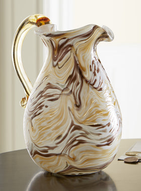 Murano Glass Pitcher