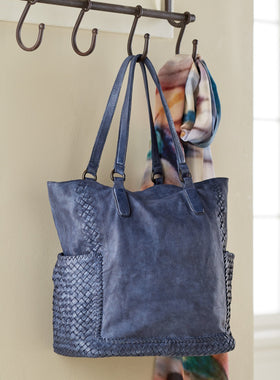 The Quintessential Italian Leather Tote Bag